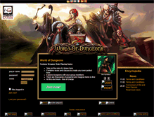 Tablet Screenshot of aberon.world-of-dungeons.net