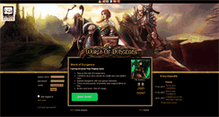 Desktop Screenshot of caledonii.world-of-dungeons.net