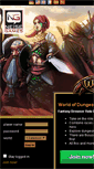 Mobile Screenshot of caledonii.world-of-dungeons.net